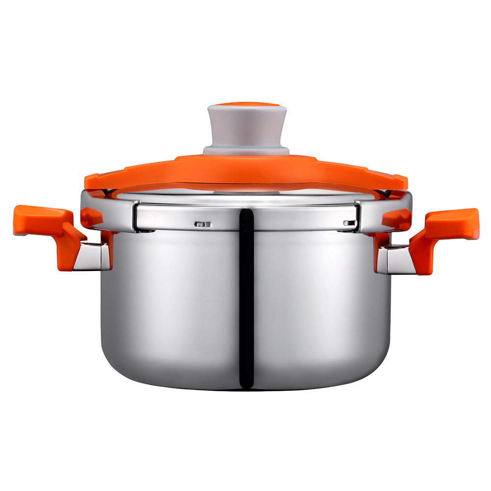 MUA 1 TẶNG 1 Nồi áp suất Inox IH POONGNYUN VBVPC-08 TẶNG 1 BÌNH GIỮ NHIỆT ĐA NĂNG TIGER MCJ-A075 - Hàng chính hãng