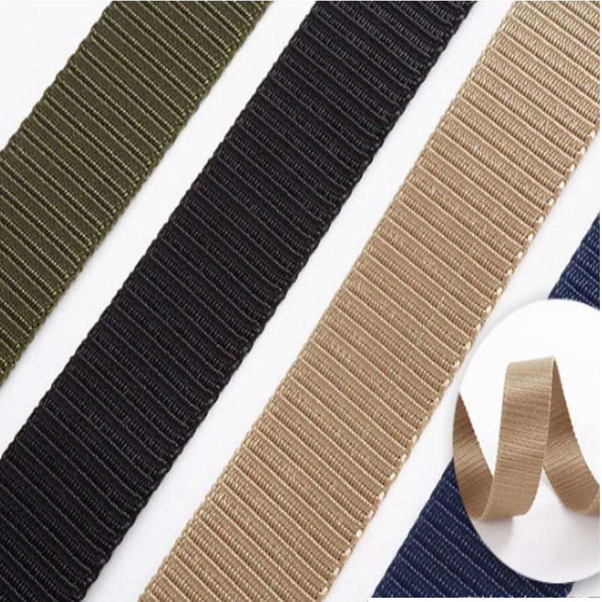 Thắt lưng nam dù chiến thuật mặt nhựa bền mạnh mẽ cá tính 203915