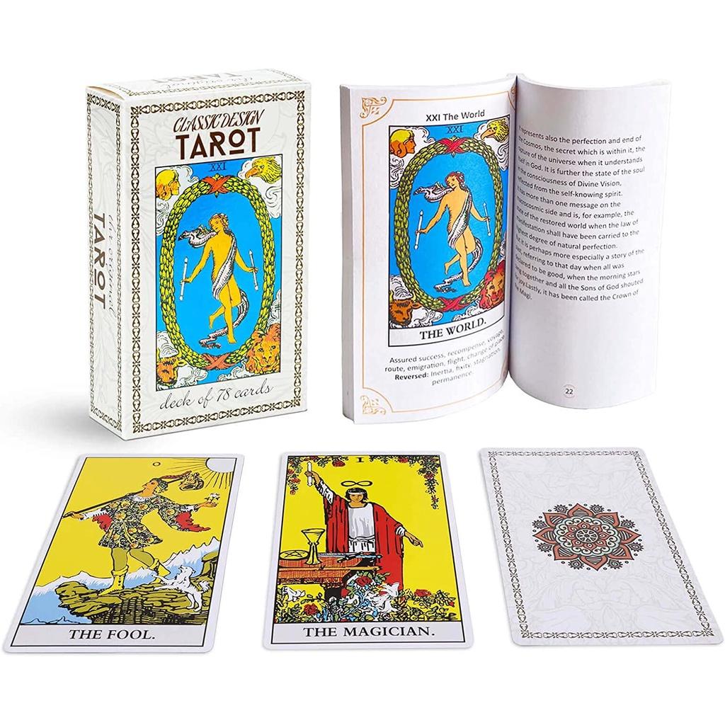 Bộ bài Tarot classic design deck of 78 cards