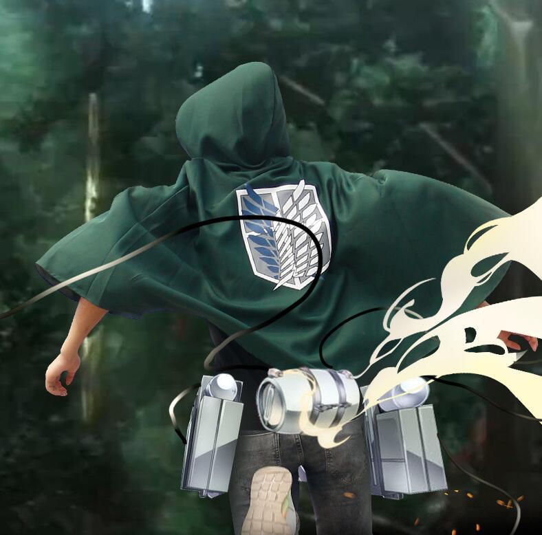 CỰC VÍP - Áo choàng cosplay đội trinh sát - Anime Attack on Titan có sẵn