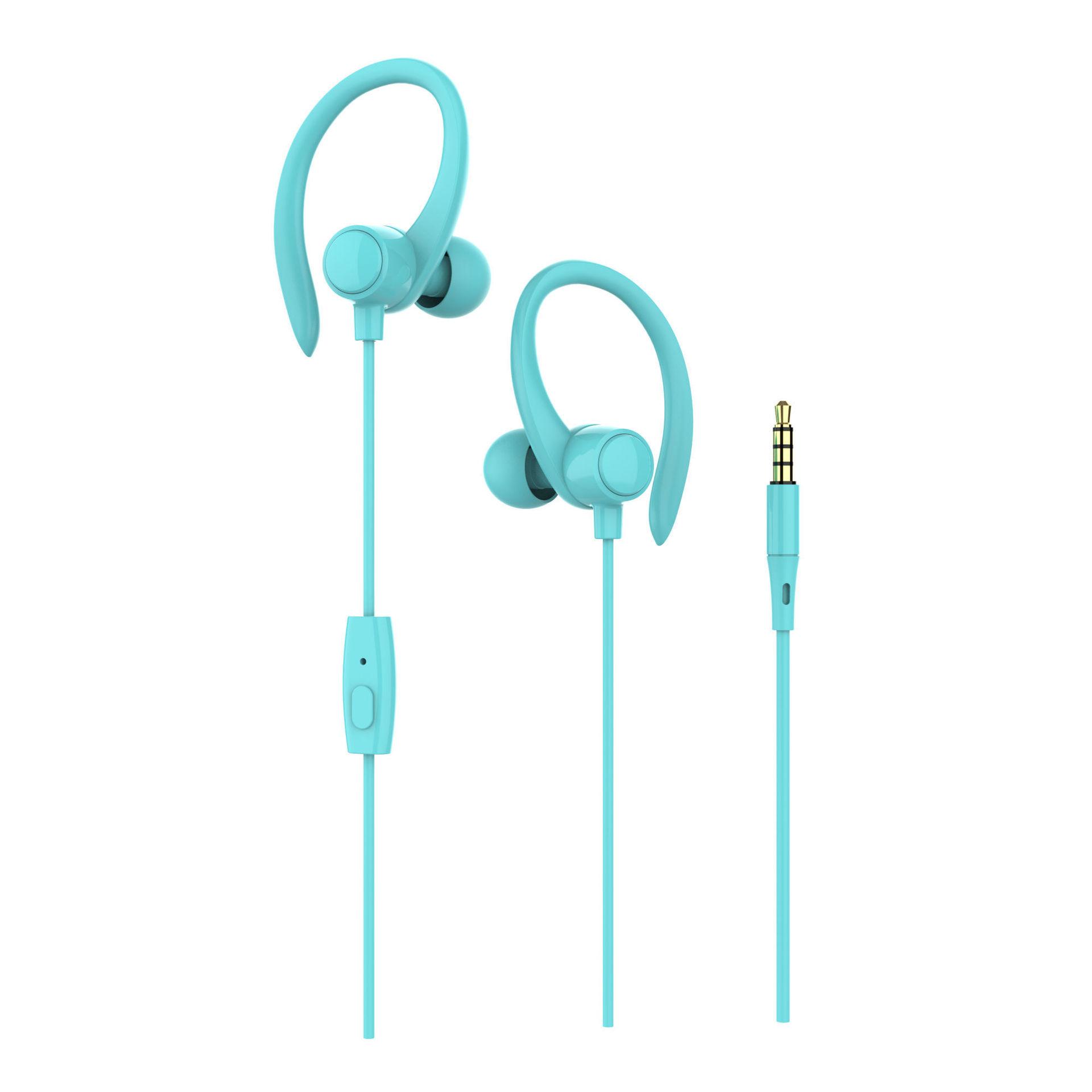 Tai nghe Haixindi giá thấp nhất với Wheat K song in-ear có dây dành cho sinh viên unisex trò chơi âm nhạc tai nghe thể thao trọng lượng thấp