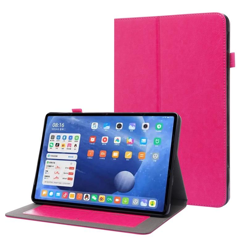 Bao da máy tính bảng bề mặt da có giá đỡ cho Xiaomi Pad 5