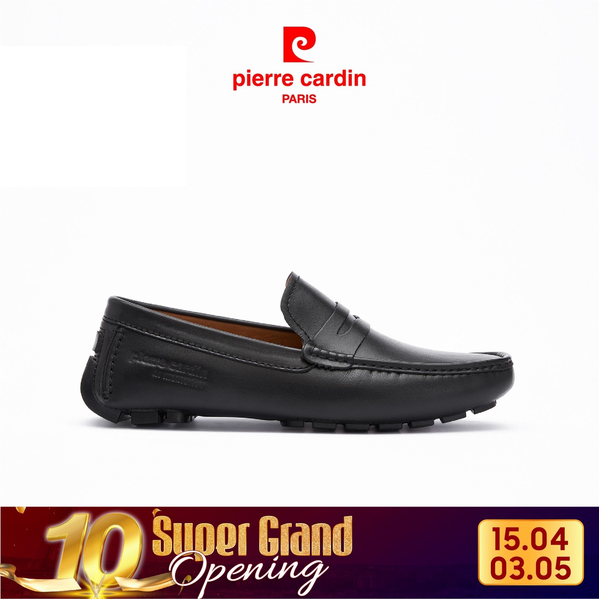 Giày da cao cấp Pierre Cardin PCMFWL 503 - màu đen