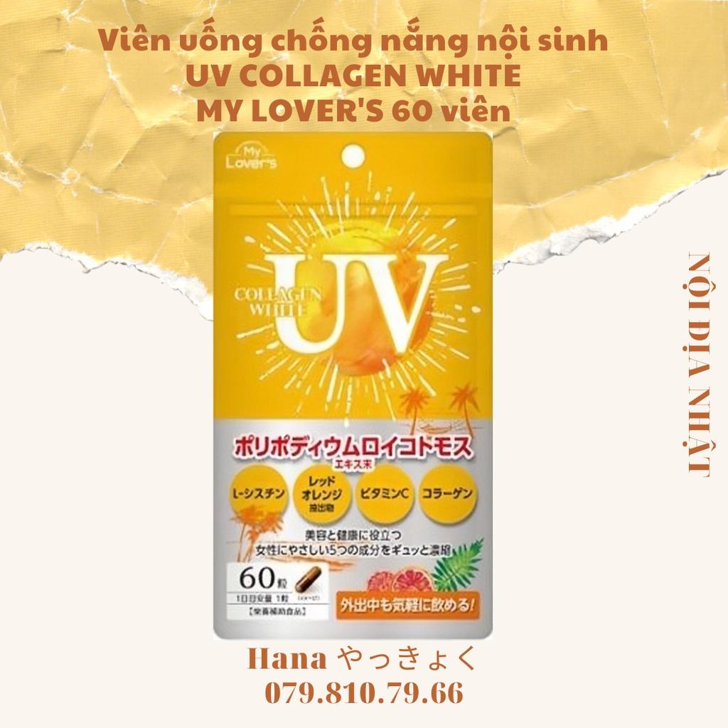 VIÊN UỐNG CHỐNG NẮNG TRẮNG DA UV COLLAGEN WHITE MY LOVER'S