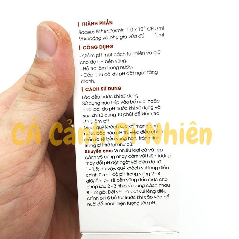 Dung dịch GIẢM pH- cho hồ cá và tép cảnh KOIKA 105 ML