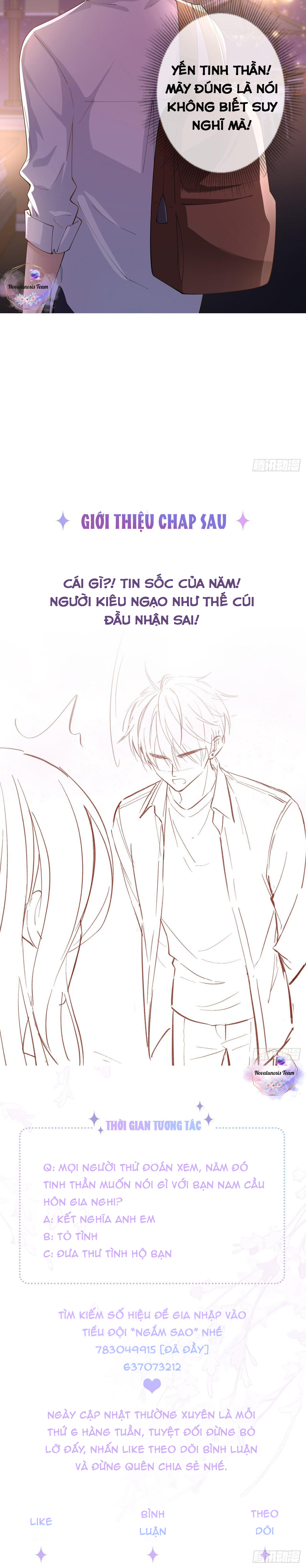 khoảng cách giữa các vì sao chapter 17 20