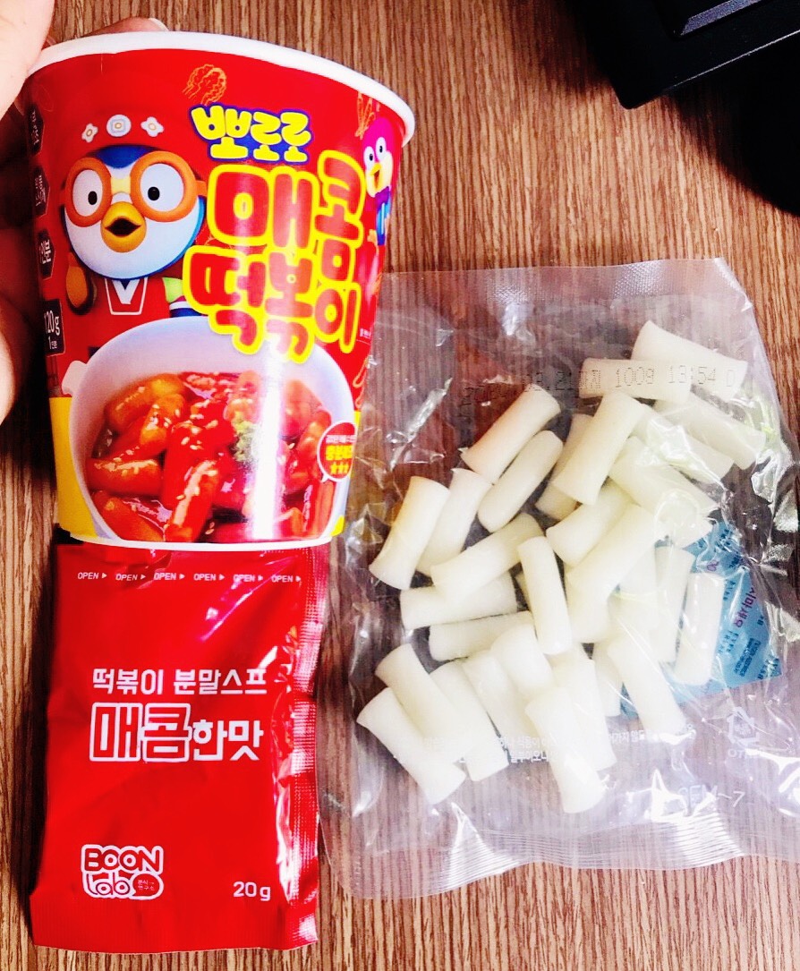 Bánh gạo Sốt cay Pororo 120gr-Tteok-Bokki  NOGGA