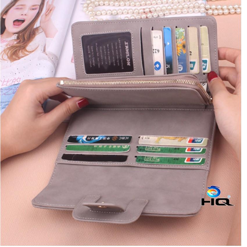 Ví Nữ Cầm Tay Da dáng dài cao cấp 204437