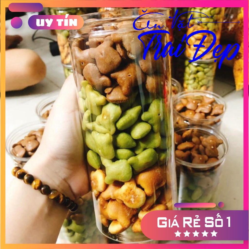 Bánh Gấu Mix 3 Vị hủ Pet 450g - Trai Đẹp Snack