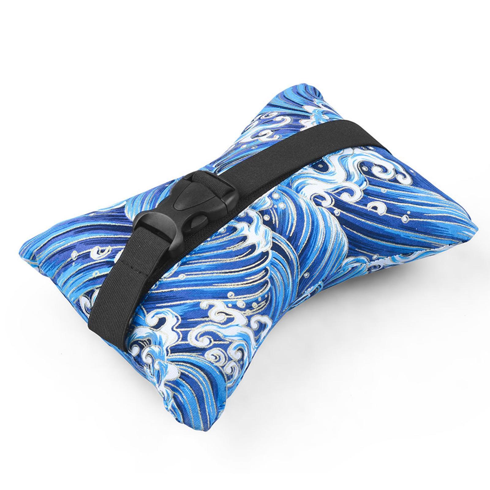 Car Neck Pillow head support head rest cushion blue
