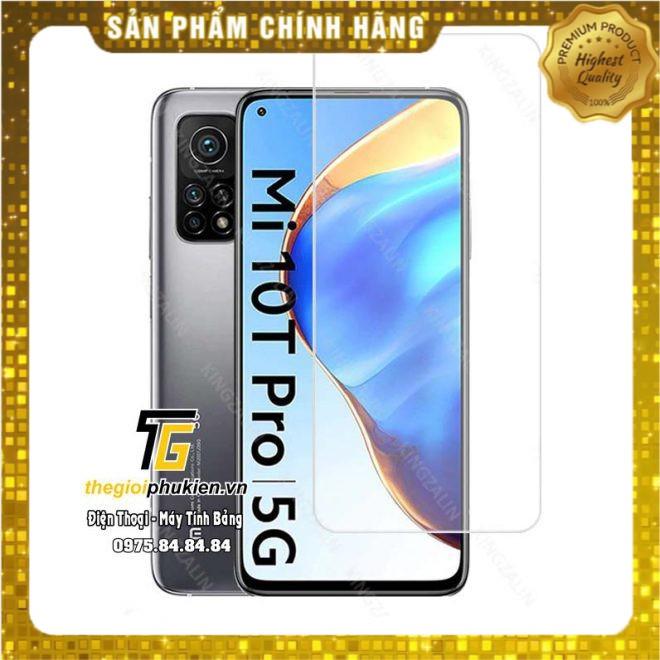 Tấm dán kính cường lực Xiaomi Mi 10T Pro hiệu Glass Pro - Không full màn hình