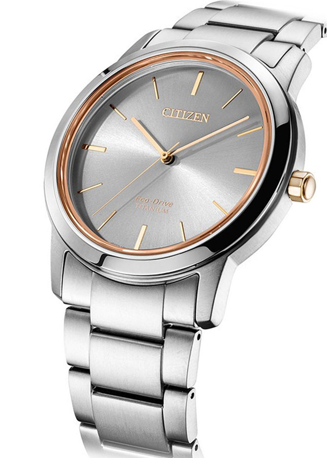 Đồng Hồ Nam Citizen Dây Titanium AW2024-81A - Mặt Trắng