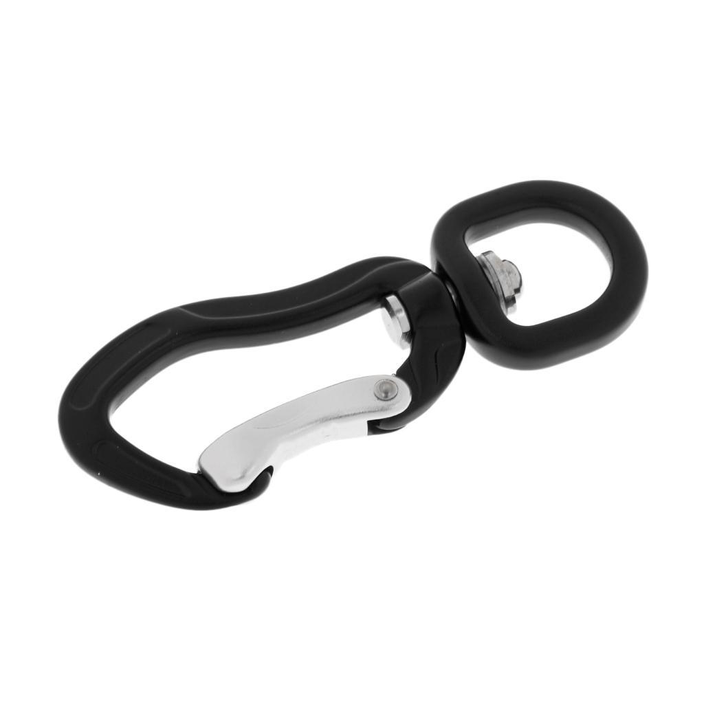 3-5pack 400KG Swivel Carabiner Hanging Connect Hook for Climbing Camping Hiking