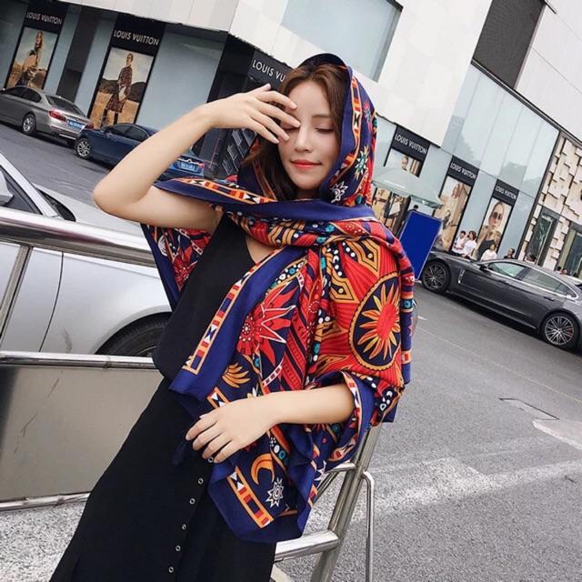 Khăn choàng bohemian Khăn choàng boho đi biển