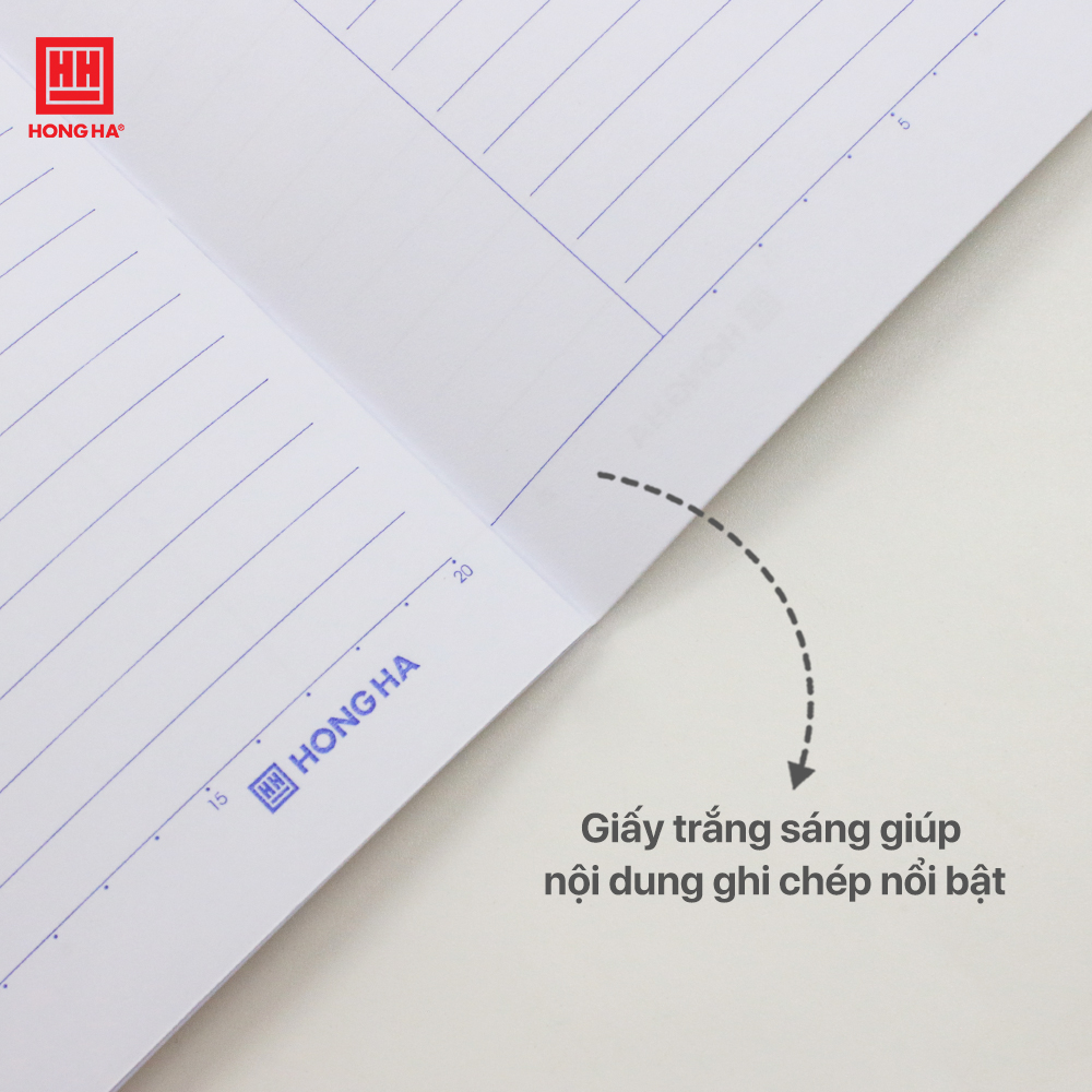 Vở kẻ ngang 120 trang Hồng Hà Study Our Youth định lượng 70gsm - 1457