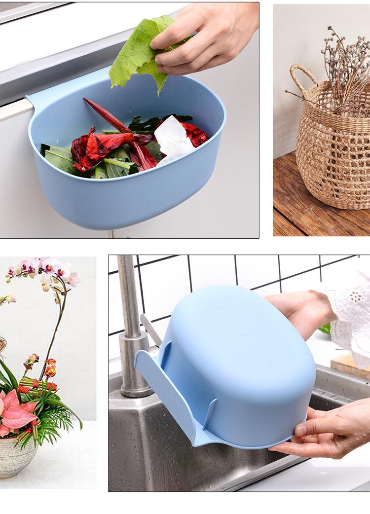 Giỏ đựng rác kẹp cánh tủ tiện lợi HT167 - Giao Ngẫu Nhiên