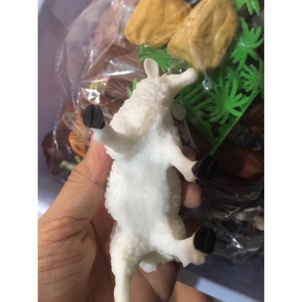 Thùng động vật thú rừng - đồ chơi hộp mô hình động vật 58 chi tiết cho bé
