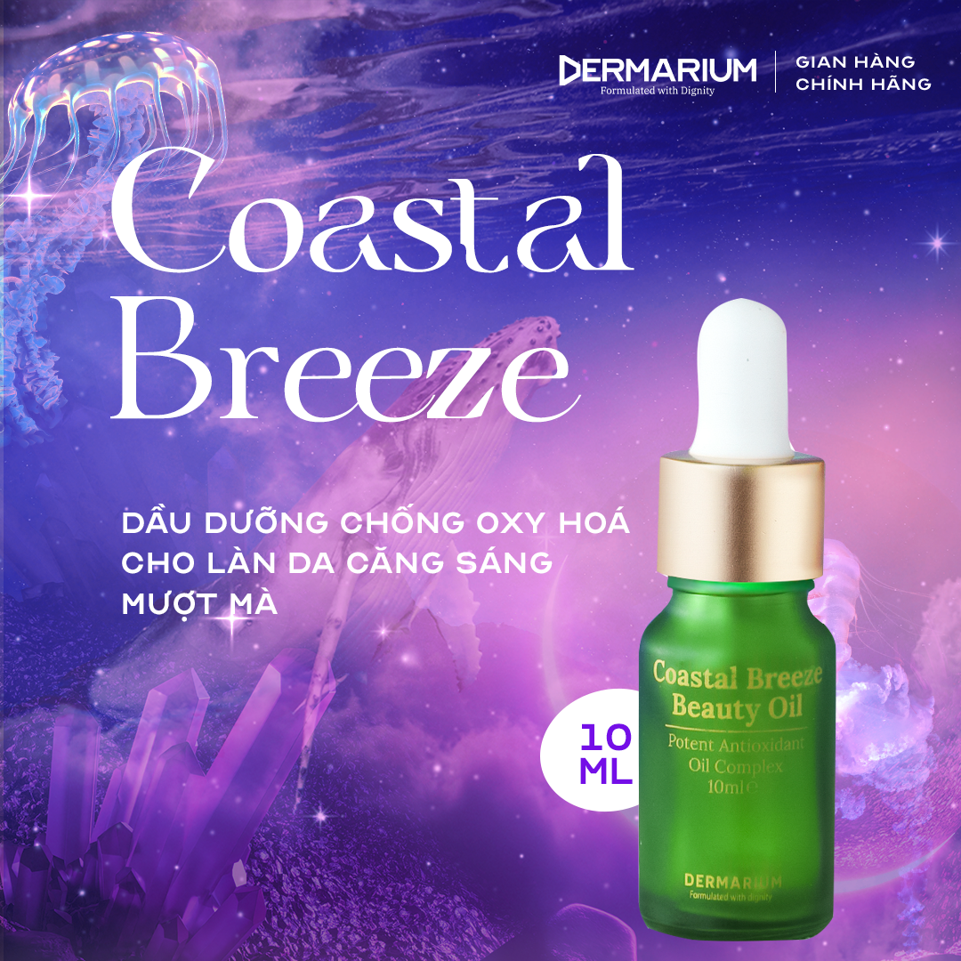 Dermarium Coastal Breeze - Dầu dưỡng hỗ trợ ngăn ngừa lão hoá