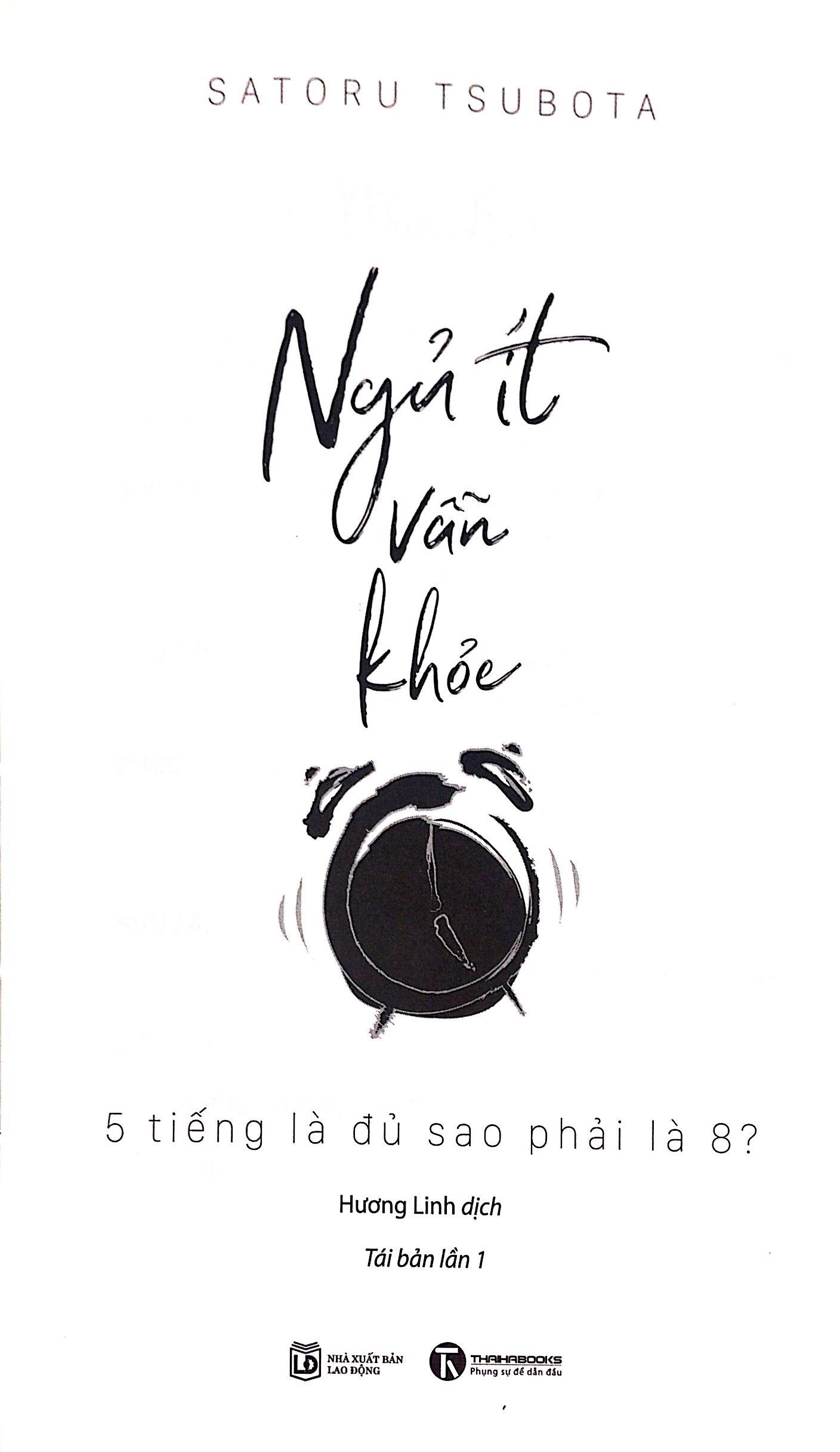 Ngủ Ít Vẫn Khỏe - 5 Tiếng Là Đủ Sao Phải Là 8?