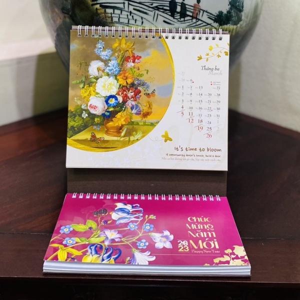Lịch Tết 2024 Lịch Để Bàn Lò Xo Cứng 2024 Lịch Để Bàn Chữ A 2024 - Mẫu Ngẫu Nhiên