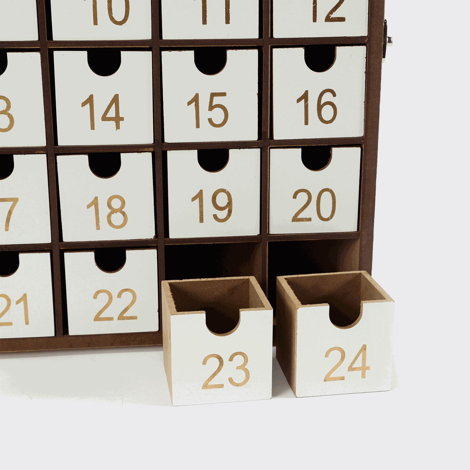 Advent Calendar 24 Day calendar Decoration for Bedroom