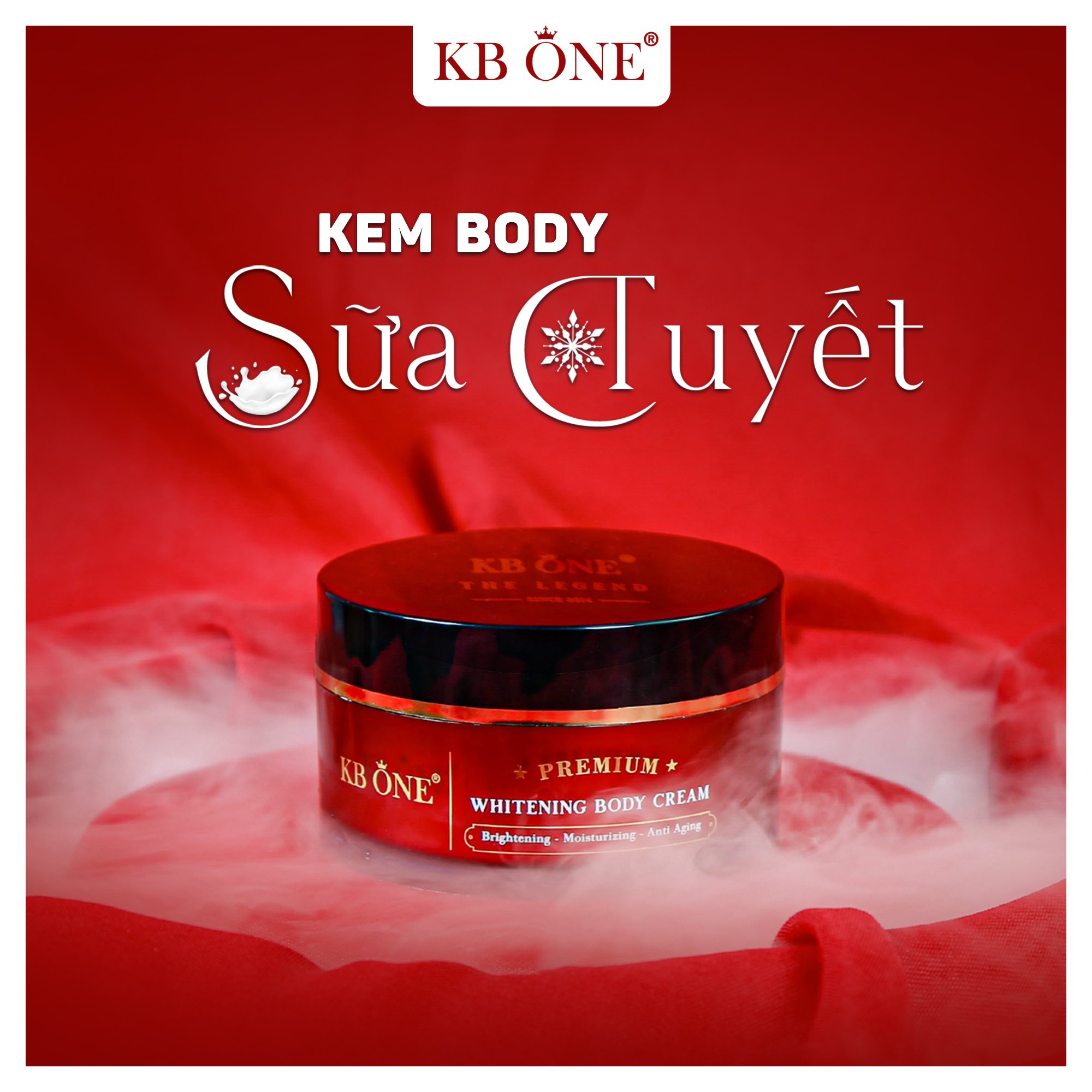 KB ONE - WHITENING BODY CREAM PREMIUM