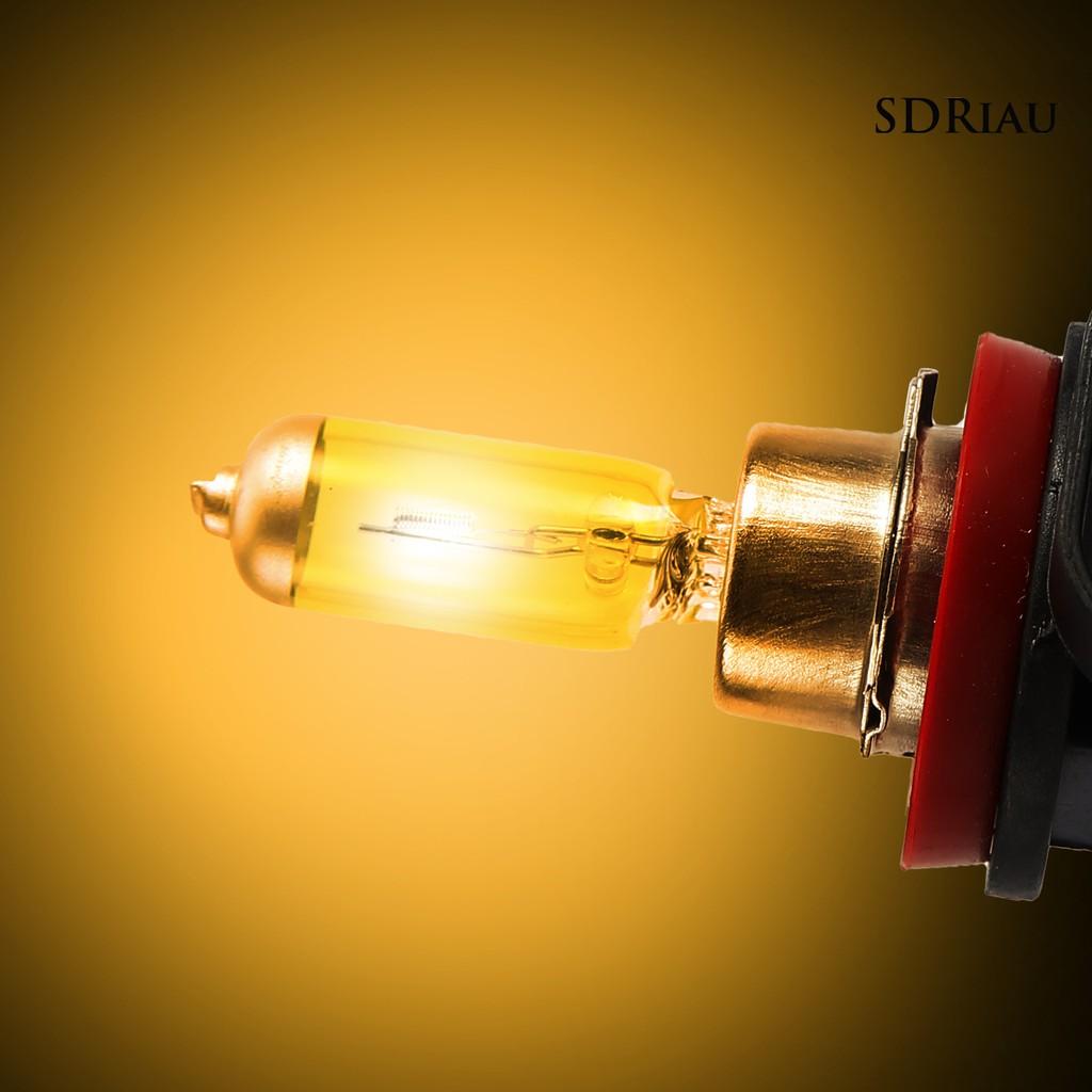 2 Bóng Đèn Halogen 12v 55w H11 3000k Thay Thế Cho Đèn Pha Xe Hơi