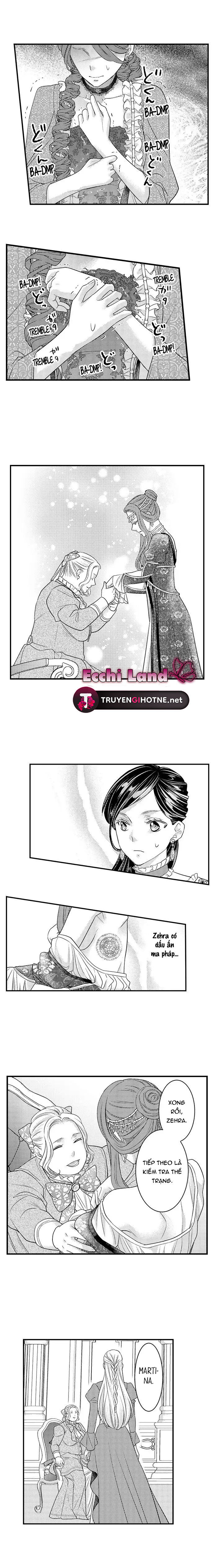 chuyển sinh vào thế giới khác ~ nếu muốn trở thành nữ hoàng hãy tìm cách để được hoàng đế sủng ái vào ban đêm chapter 61.2 1