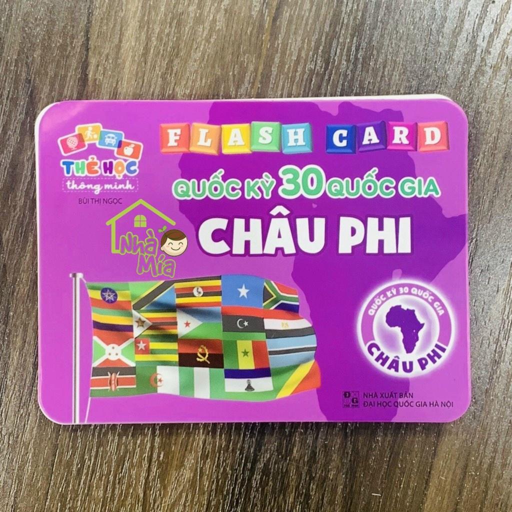 Thẻ Flashcard thẻ các nước - Cùng bé khám phá các quốc gia trên thế giới