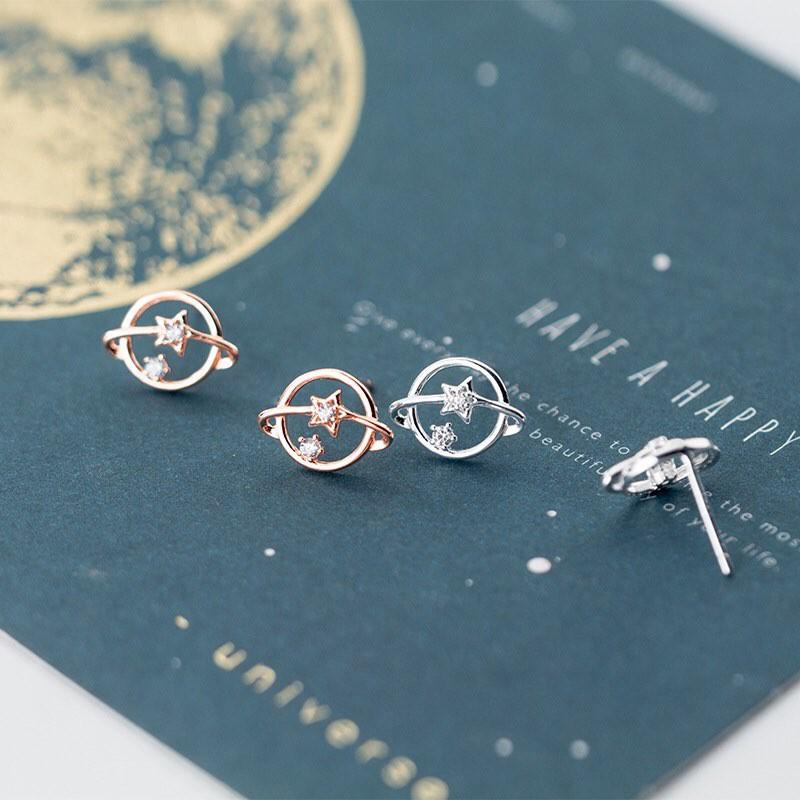 Khuyên tai bạc Ý s925 G6255 - AROCH Jewelry