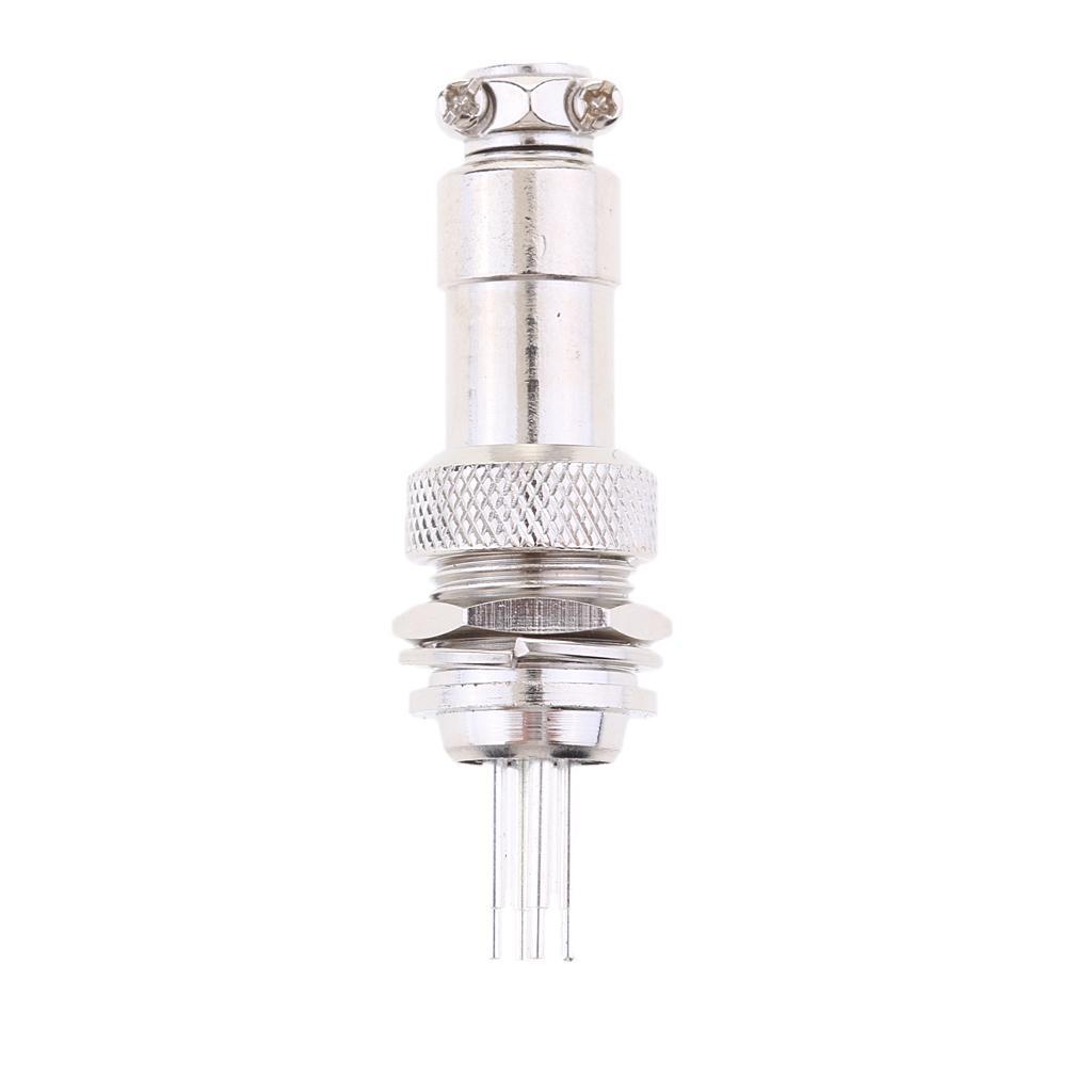 GX12 Air Aviation Plug Socket Straight Pin Connector PCB Circuit Board