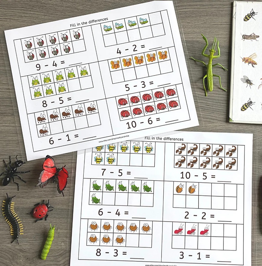 Hoạt động "Bugs math" tặng kèm bút