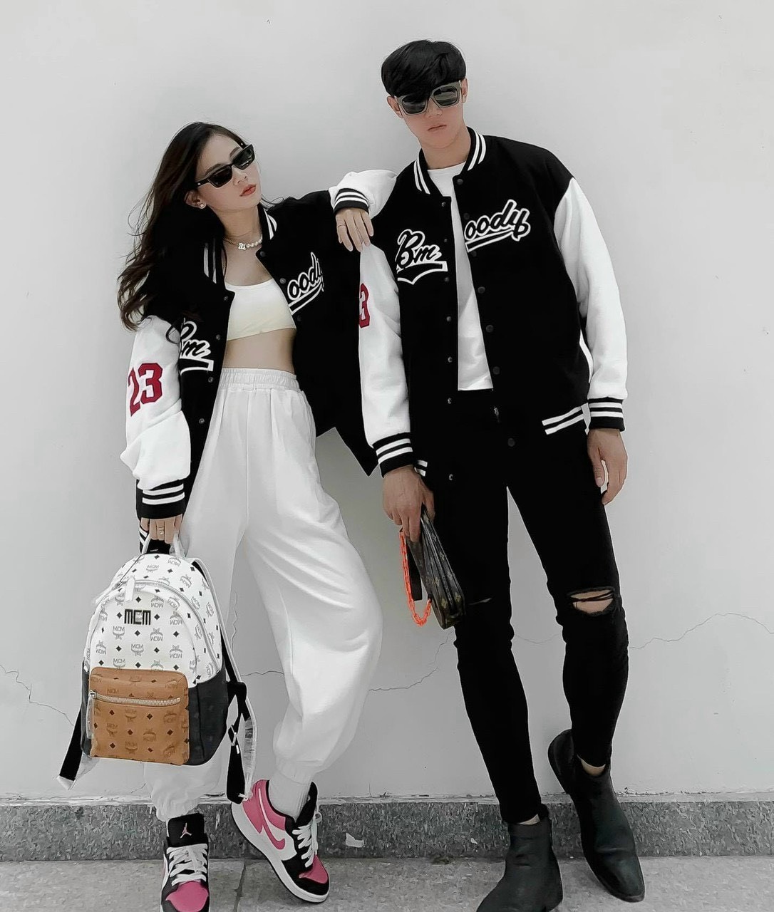 Áo khoác bomber nữ form rộng thời trang hotfrend 2021 in hình họa tiết cá tính chất vải dù dày dặn cao cấp bao đẹp