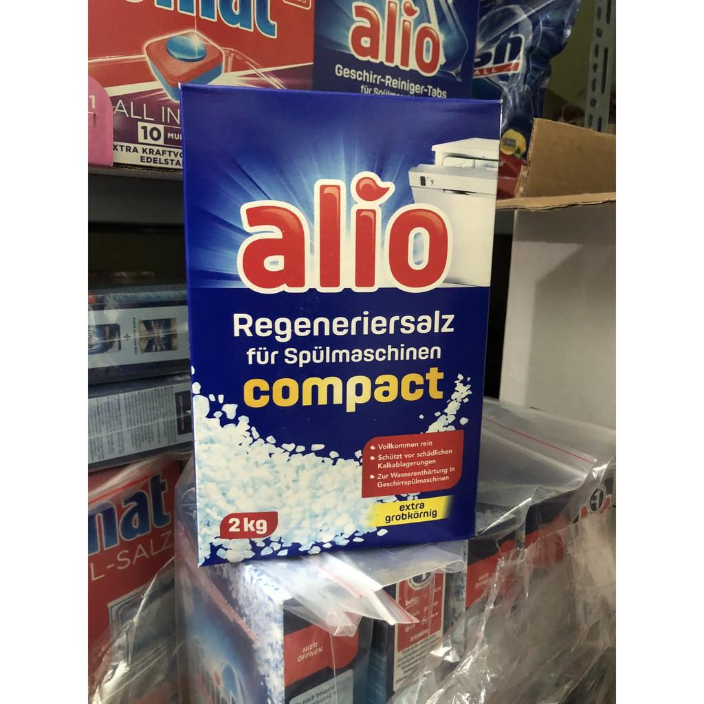 Combo Bột rửa và muối làm mềm nước Alio