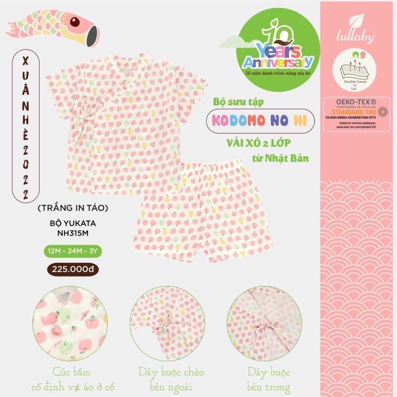 BỘ YUKATA XÔ NHẬT NH315M LULLABY