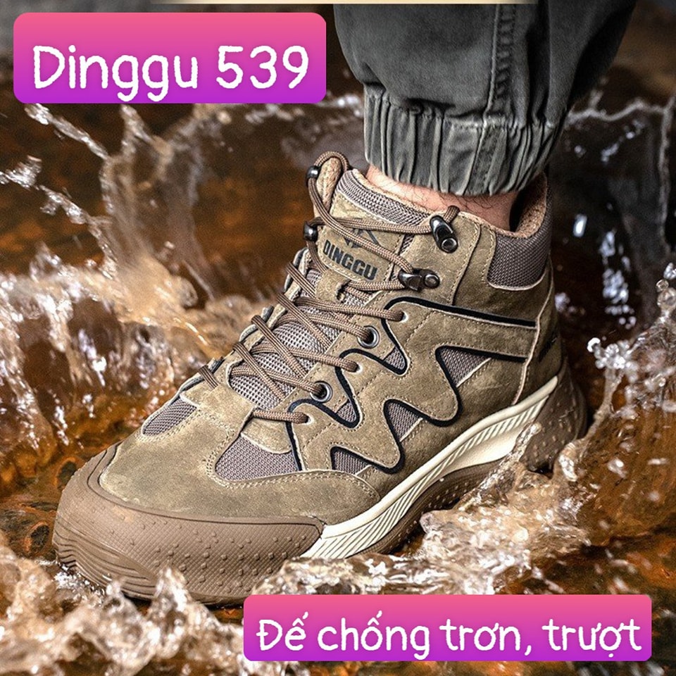 Giày Bảo Hộ Lao Động DINGGU 539, Thể Thao, Chống Trơn Trượt, Chống Đinh, Chống Va Đập, Siêu Nhẹ, Thoáng Khí, Mẫu Mới 2023, Nhập khẩu Trung Quốc, Tặng Kèm Vớ