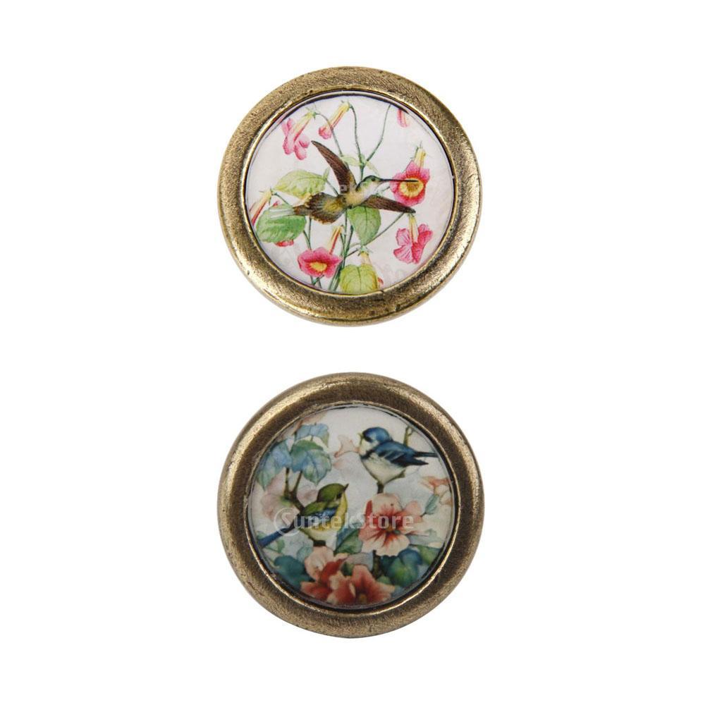 Pair of Retro Style Cabinet Door Drawer Handle Pulls Home Furniture Hardware