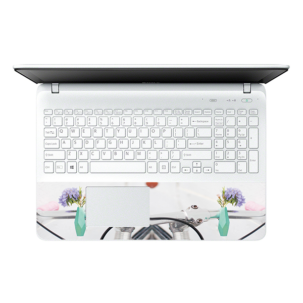 Mẫu Dán Decal Hoa Văn Trang Trí Laptop LTHV-213