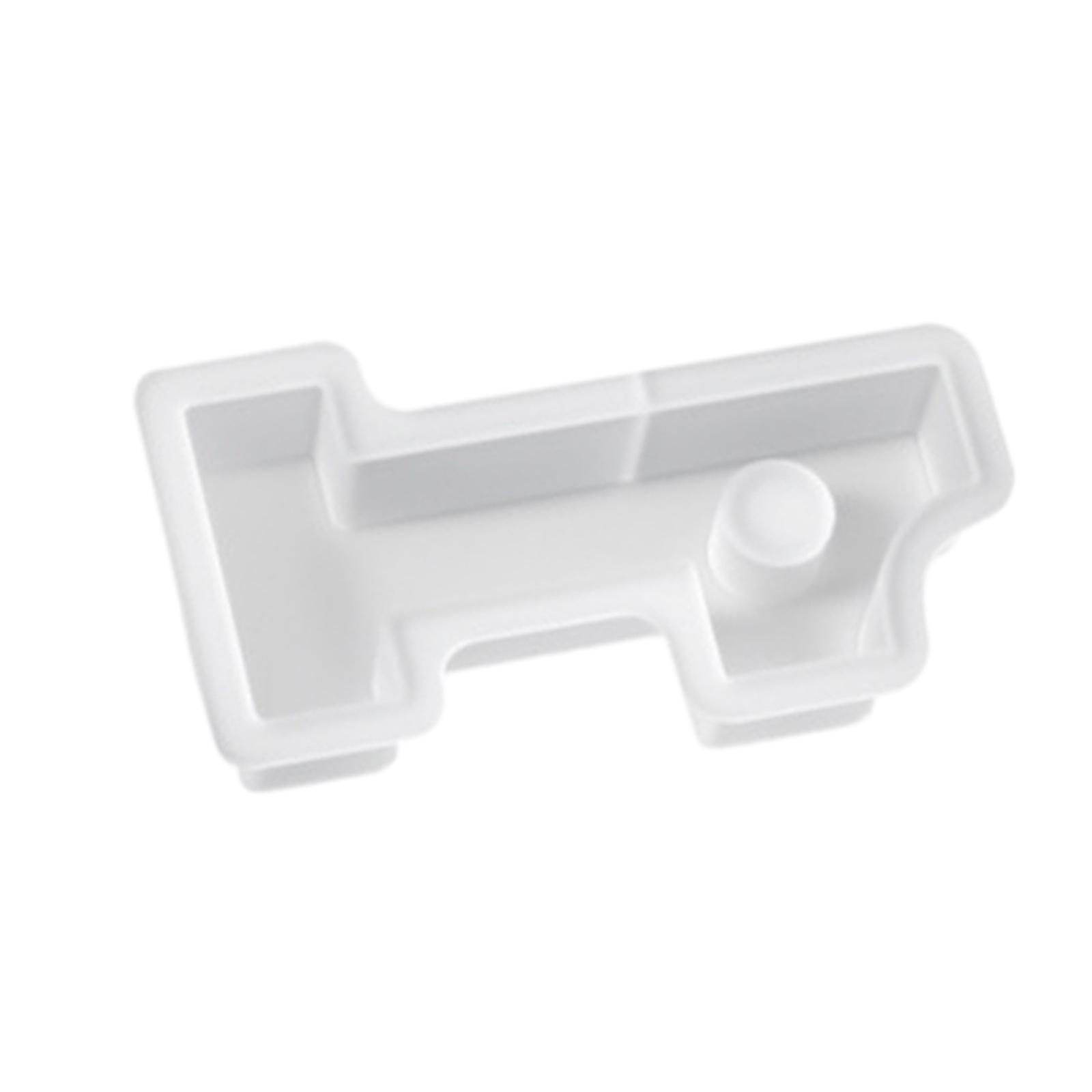 Epoxy Resin Candle Holder Die Easy to Demold Number Candlestick Silicone Die