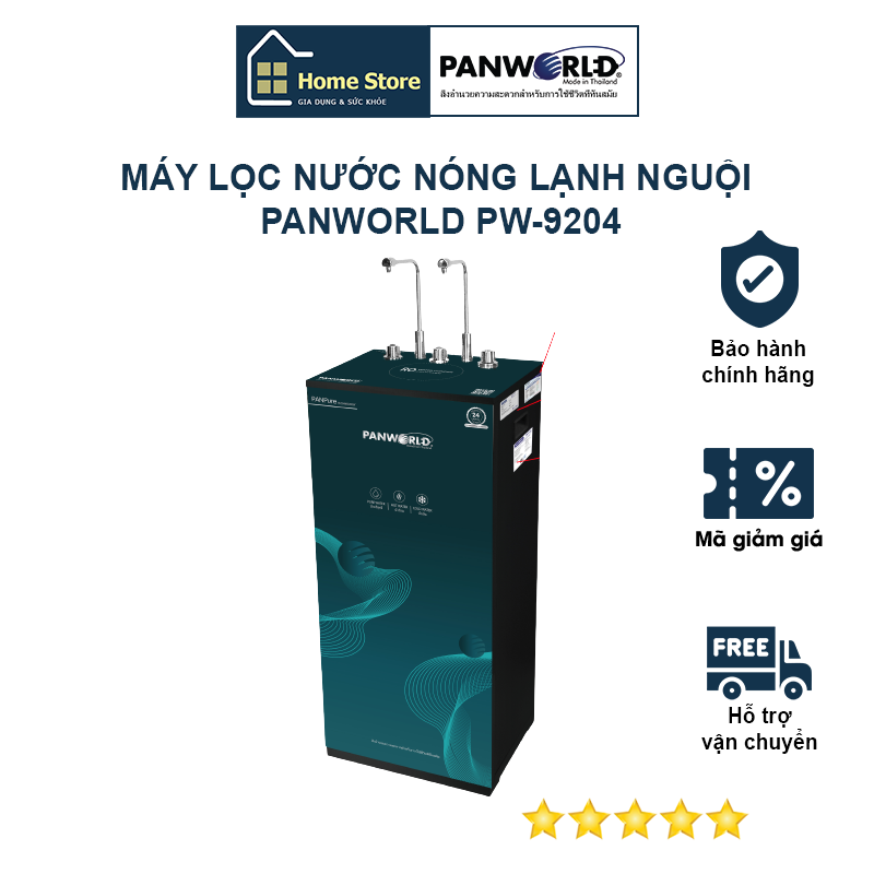 Máy lọc nước RO nóng lạnh nguội Panworld PW-9204 - Hàng chính hãng