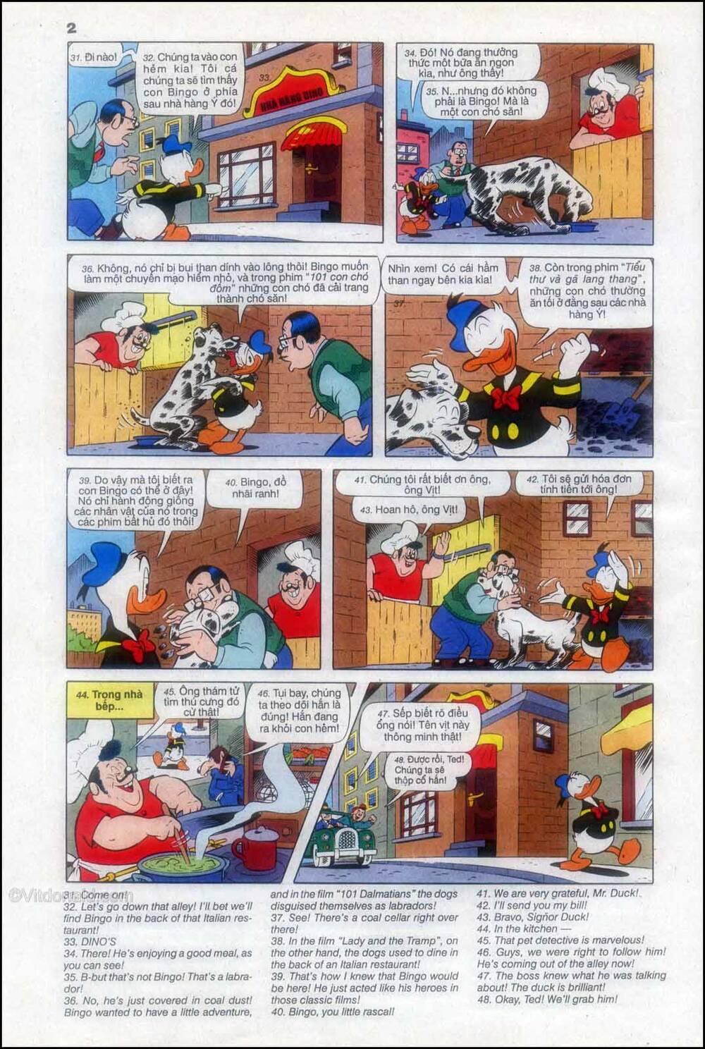 donald và bạn hữu chapter 77 6