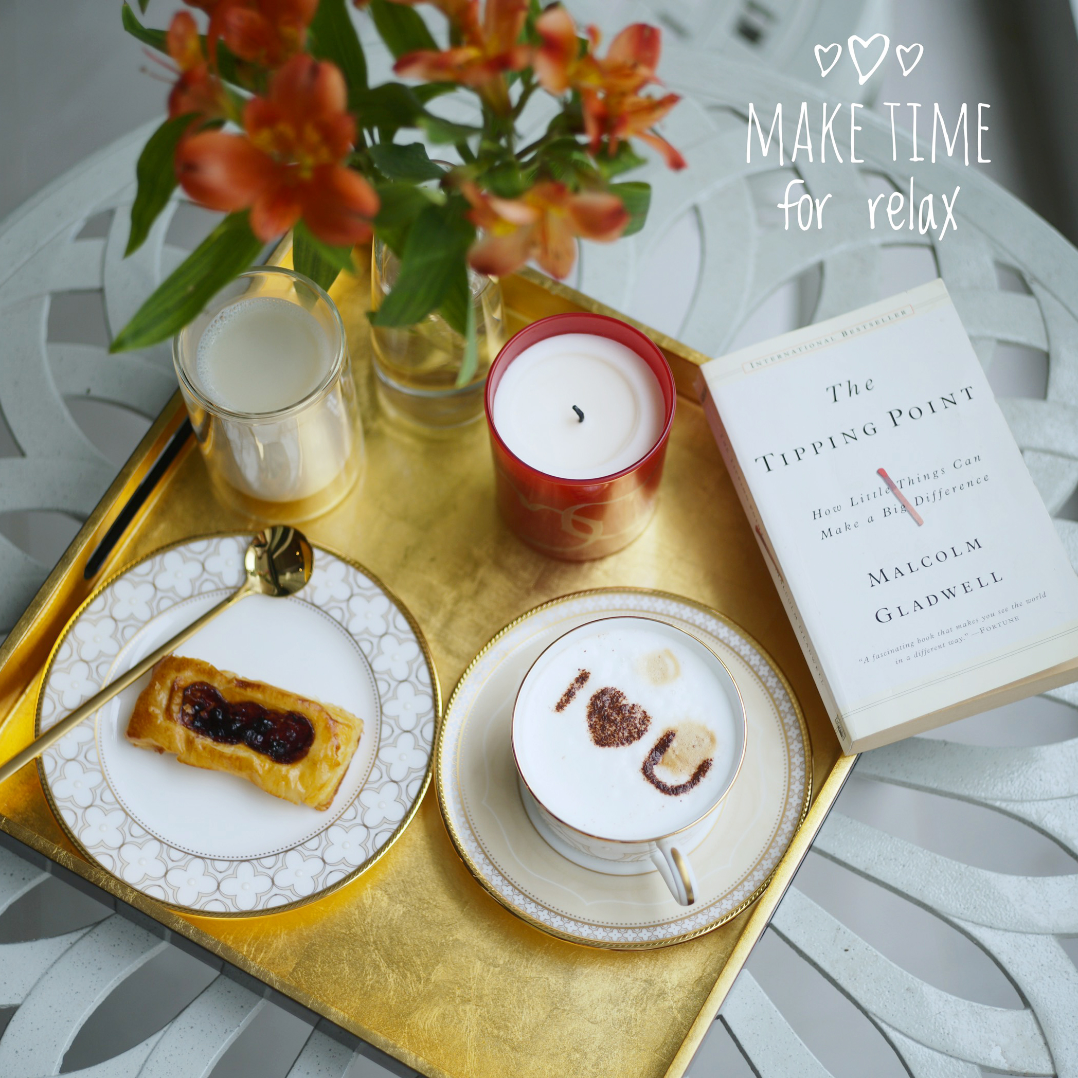 Bộ Bàn Trà / Coffee 15 Món Noritake dòng Trefolio Gold sứ xương cao cấp