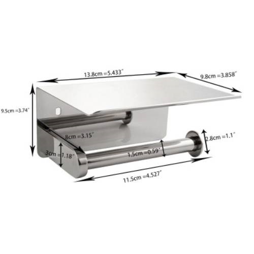 HỘP GIẤY VỆ SINH CAO CẤP INOX 304