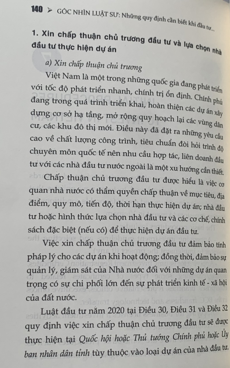 Góc nhìn luật sư Những quy định cần biết khi đầu tư vào Việt Nam