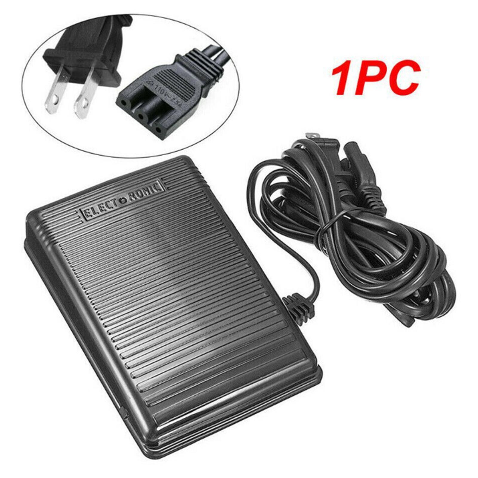 Durable Sewing Machine Foot Control Pedal Anti-slip Foot Switch with Cord