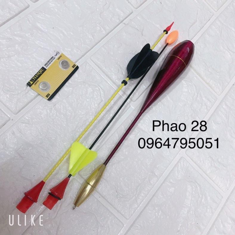 Phao câu lục 2 ngọn đêm ngày câu xa bờ sản phẩm tốt 68