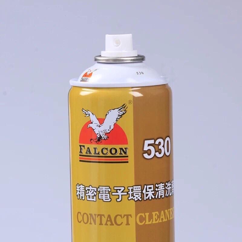 Nước tẩy rửa màn hình, keo kính, đa năng Falcon 530 dung tích 550ml