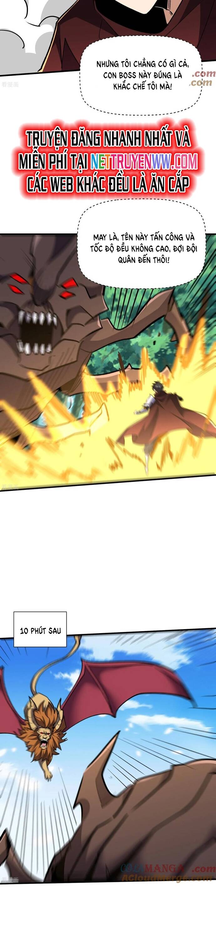 từ dã quái bắt đầu thăng cấp chapter 82 4