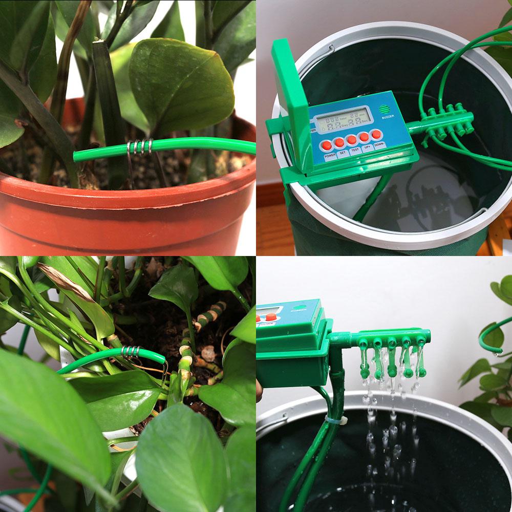 YL22018 Digital LCD Display Water Timer Electronic Ball-Valve Intelligent Drip Irrigation Controller for Automatic