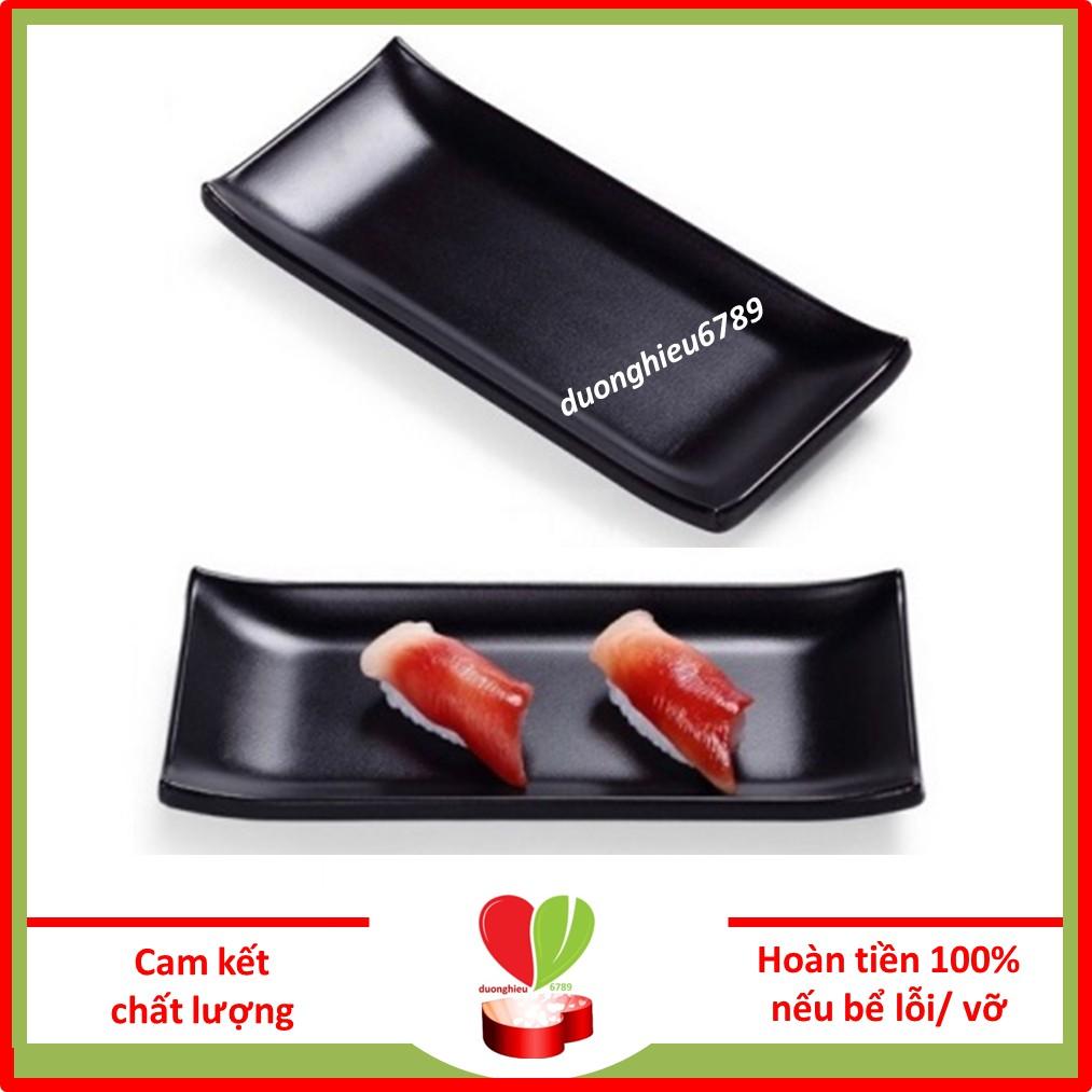 Dĩa Hình Chữ Nhật W19 Đĩa Để Thịt Nướng BBQ - Duonghieu6789